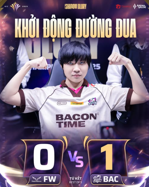 Trực Tiếp QUARTER FINALS AIC 2025 Ngày 28/11 2 bac khoi dong duong dua