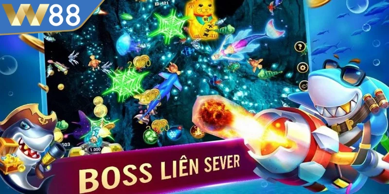 Bắn Cá Tiểu Tiên - Thế Giới Giải Trí Đại Dương Đẳng Cấp 2 Thế giới sinh vật Tiên Cá đa dạng đi kèm kho báu giá trị