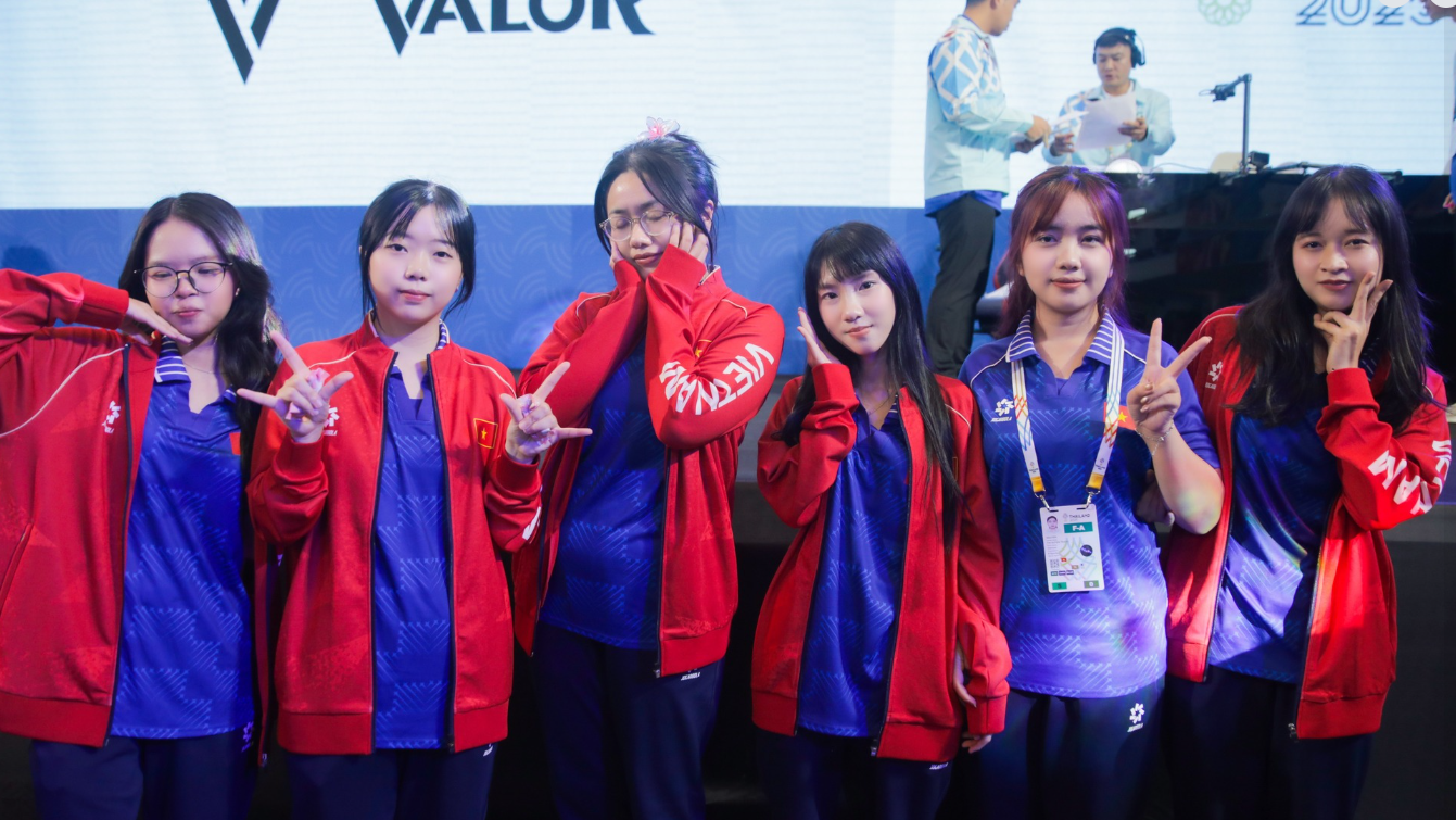 BẢNG XẾP HẠNG VÒNG BẢNG - LIÊN QUÂN MOBILE ĐỒNG ĐỘI NỮ | SEA GAMES 33! 1 huy diet vong bang lien quan mobile dong doi nu